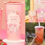 「CoCoｘ美樂蒂」最夢幻草莓聯名！冷水杯搭吊飾太Q、Mr. WISH第２彈同步看
