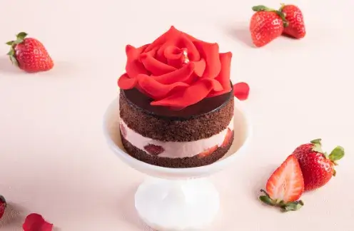 BAC：「莓瑰戀人」蛋糕