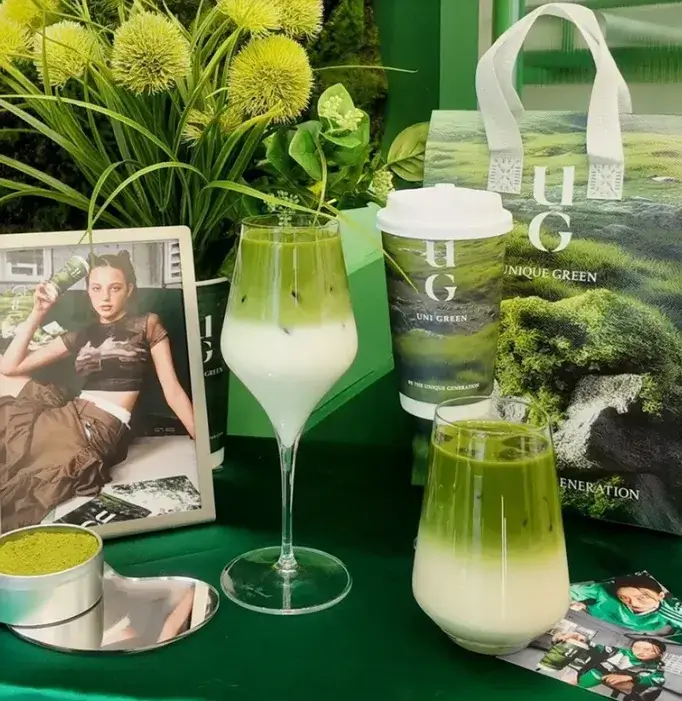 UG樂己全新推出「濃抹系列」，有「凝綠厚抹」與「茉窨極抹」２款新品。