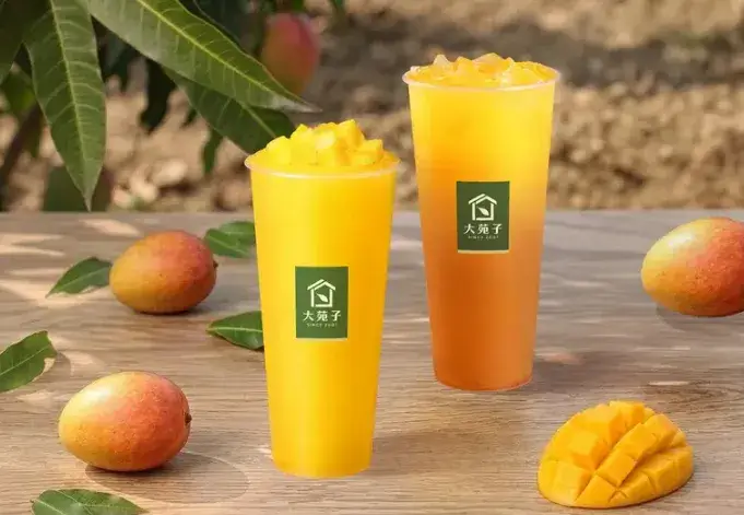 大苑子年度「愛文芒果季」正式登場，有７間店家可首波先喝。
